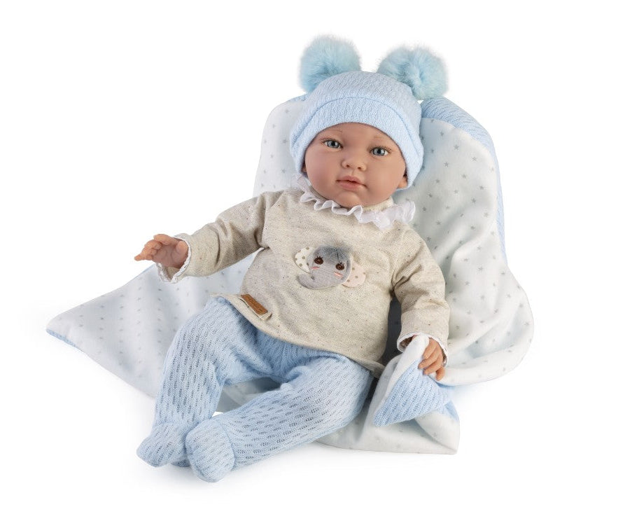 10269 Marc Weighted Baby Doll 42cm