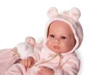 Charger l&#39;image dans la galerie, 50416 Newborn Doll Luca Teddy Bear (Weighted Doll)
