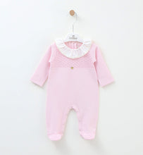 Load image into Gallery viewer, 12709-P  Girls Pink Babygrow (Pack 4)
