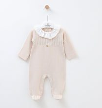 Charger l&#39;image dans la galerie, 12709-B Girls Beige Babygrow
