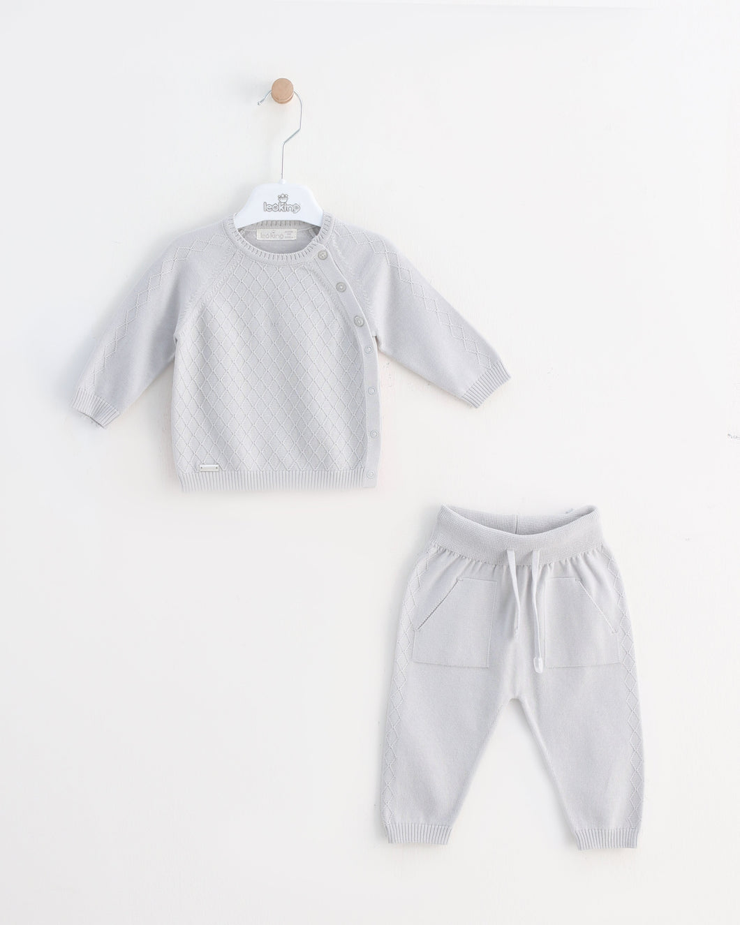 8471  Boys Grey Trousers Set (Pack 4)