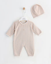 Cargar imagen en el visor de la galería, 7391 Baby Boy White  Knitted Romper (Pack4)
