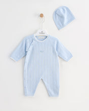 Cargar imagen en el visor de la galería, 7391 Baby Boy White  Knitted Romper (Pack4)
