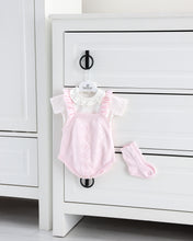 Load image into Gallery viewer, 7407 Beige Baby Girls Romper (Pack 4)
