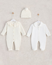 Cargar imagen en el visor de la galería, 9326 Baby Girls Romper Set with body vest and Hat (Pack of 4)
