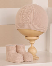 Load image into Gallery viewer, 1330  Baby Boy Hat And Booties
