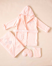 Load image into Gallery viewer, 12804-P Pink  Bathrobes for Newborn (Gift Set)

