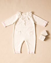 Load image into Gallery viewer, 7366-W  White Knitted Romper (Pack4)
