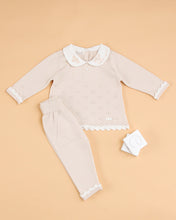 Cargar imagen en el visor de la galería, 8373-P Conjunto Niña 2 Piezas Punto (Pack de 4) 
