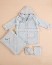 Cargar imagen en el visor de la galería, 12803-W White Bathrobes for Newborn (Gift Set)
