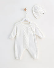 Cargar imagen en el visor de la galería, 7388 Beige Knitted Romper (Pack4)
