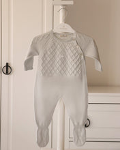Load image into Gallery viewer, 7361-B Beige Baby Boy Babygrow (Pack 4)
