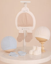 Load image into Gallery viewer, 1330  Baby Boy Hat And Booties
