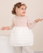 Load image into Gallery viewer, 5337 Knitted dress with Bell skirt with bonnet
