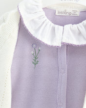 Charger l&#39;image dans la galerie, 10721-PW  Pink with White Cardigan Knitted &amp; Cotton Babygrow (Pack4)
