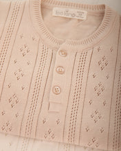 Cargar imagen en el visor de la galería, 8463 Boys Beige Knitted Short Set (pack of 4)
