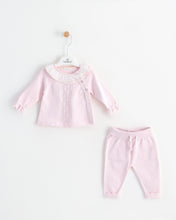 Load image into Gallery viewer, 8474 Girls Pink Knitted Trousers Set (Pack of 4)
