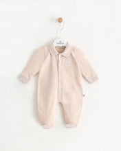 Cargar imagen en el visor de la galería, 12714  Boys Beige Babygrow (Pack 4)
