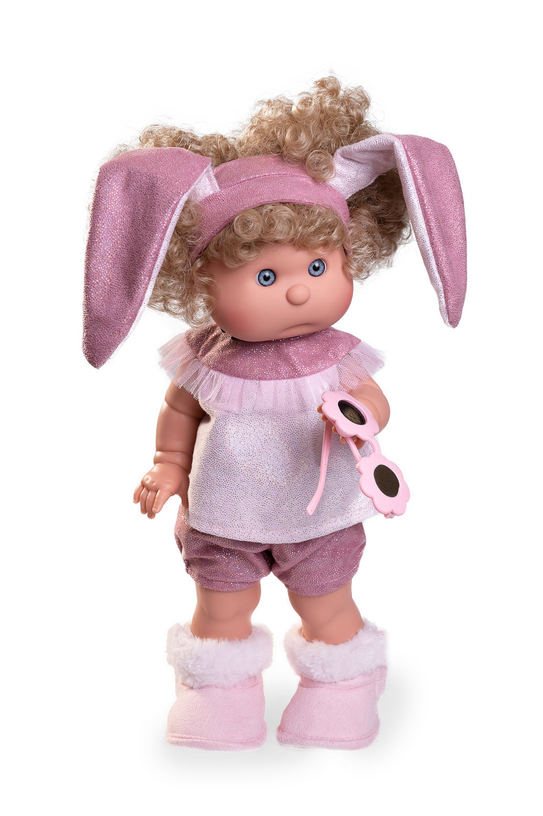 23309 IRIS Bunny Hair Band Sparkle Doll