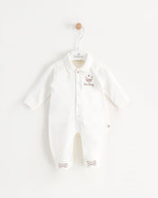 Cargar imagen en el visor de la galería, 12714  Boys White Babygrow (Pack 4)
