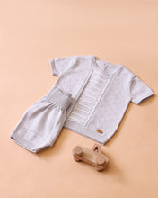 Load image into Gallery viewer, 8438 Boys Grey Knitted Short Set (pack of 4)
