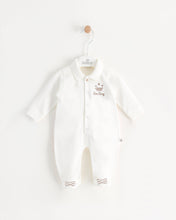 Cargar imagen en el visor de la galería, 12714  Boys Beige Babygrow (Pack 4)
