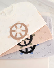 Cargar imagen en el visor de la galería, 8467 Boys White Knitted Short Set (pack of 4)
