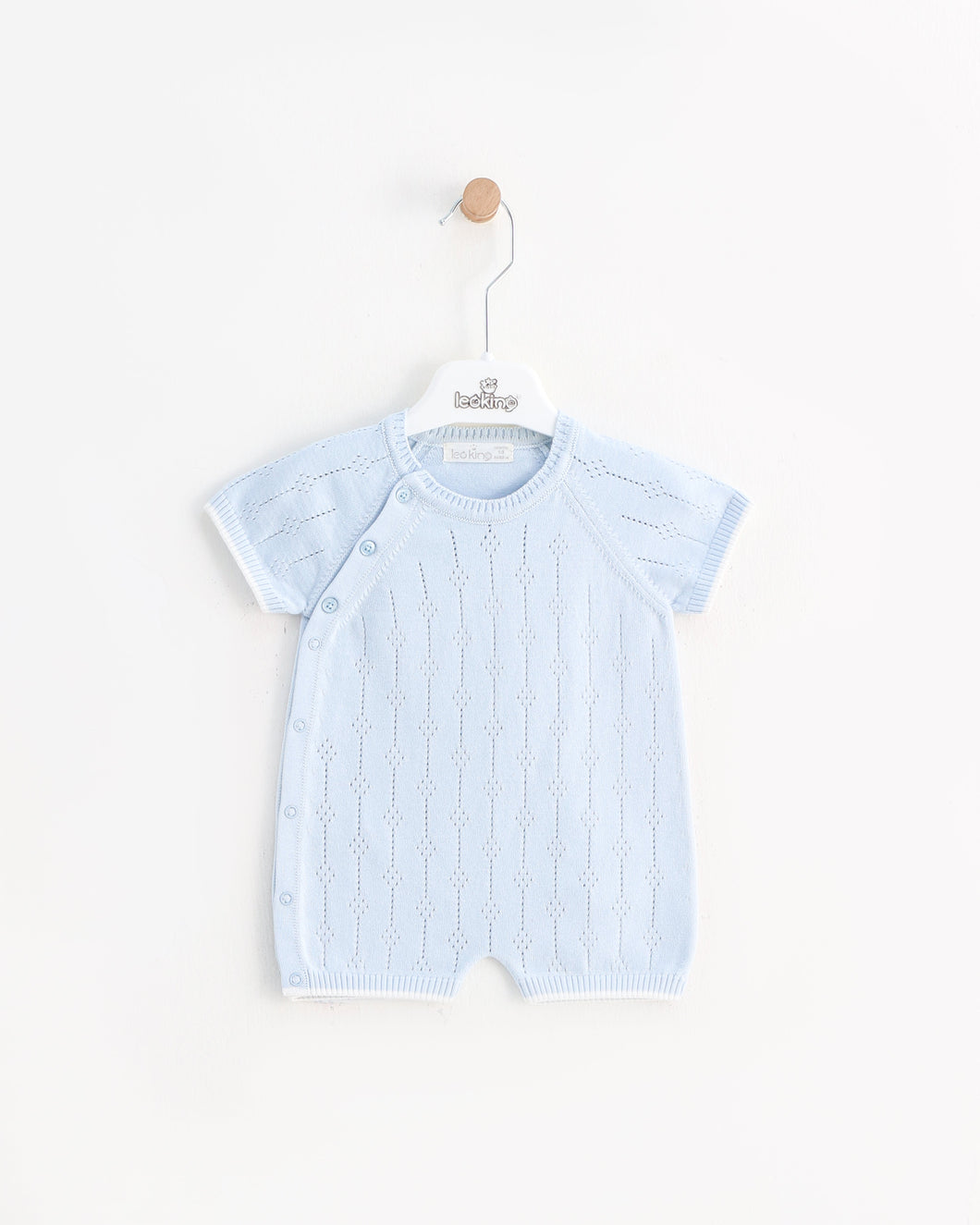 7394 Boys Blue Romper (Pack of 4)