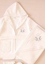 Load image into Gallery viewer, 12802-W. White  Bathrobes for Newborn (Gift Set)
