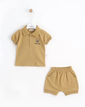 Cargar imagen en el visor de la galería, 12307 Boys White Short Set (pack of 4)
