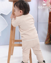 Load image into Gallery viewer, 8450- BGE  Boys Beige with Ivory trim Trousers Set (Pack 4)
