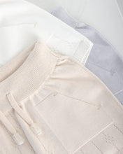 Cargar imagen en el visor de la galería, 8458 Kaki Beige Boys Knitted Short Set (pack of 4)
