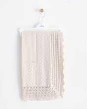 Load image into Gallery viewer, 6360  Beige Knitted Shawl
