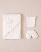 Load image into Gallery viewer, 12801-W. White  Bathrobes for Newborn (Gift Set)
