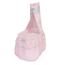 Cargar imagen en el visor de la galería, 51075 Dolls Crib/Cradle with Canopy Sophie Collection
