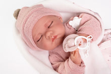 Load image into Gallery viewer, 33018 Luna Newborn Soft Bodied Sleeping Baby Doll
