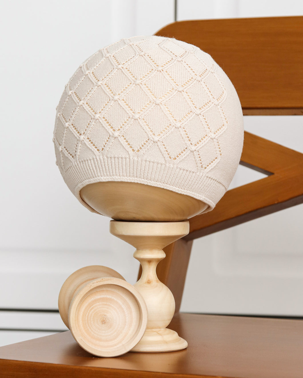 1126 Beige Baby Boy Hat