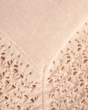 Load image into Gallery viewer, 6365 White Knitted Shawl
