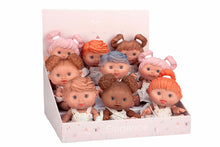 Load image into Gallery viewer, 60852. Elegance Beach Cocolin dolls (9 units) with bath towel in display case
