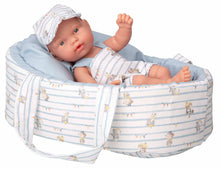 Load image into Gallery viewer, 60895 Elegance Pillines Blue Crib
