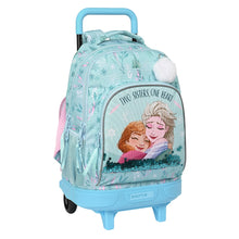 Cargar imagen en el visor de la galería, COMPACT BACKPACK W/ REMOVABLE TROLLEY FROZEN II &quot;ONE HEART&quot;
