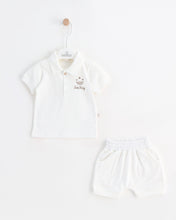 Load image into Gallery viewer, 12307 Boys Beige Short Set (pack of 4)
