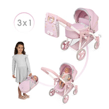 Load image into Gallery viewer, 81675 Convertible 3x1 Doll Pram Sophie Collection
