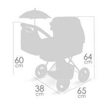 Charger l&#39;image dans la galerie, 85075 Folding My First Pram Sophie Collection
