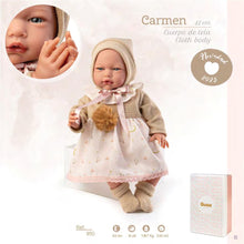 Load image into Gallery viewer, 849 Carmen Newborn Baby Doll 42cm
