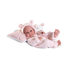 Charger l&#39;image dans la galerie, 50416 Newborn Doll Luca Teddy Bear (Weighted Doll)
