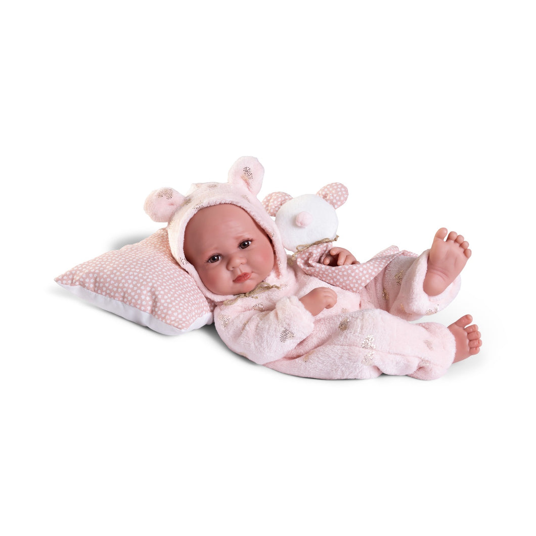 50416 Newborn Doll Luca Teddy Bear (Weighted Doll)