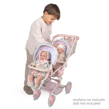 Load image into Gallery viewer, 90875 Twin Pram Doll Sophie Collection
