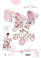 Load image into Gallery viewer, 90875 Twin Pram Doll Sophie Collection
