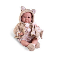 Load image into Gallery viewer, 33362 Newborn Luca with sheepskin jacket
